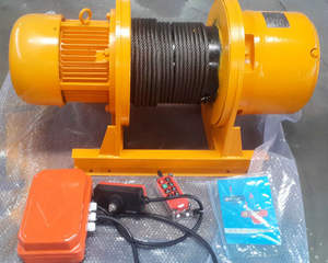 Pesante ad alta velocità telecomando elettrico verricello a fune piccolo forza di trazione 1ton 5ton 10Ton motore per uso marino e minerario - Product Image 2