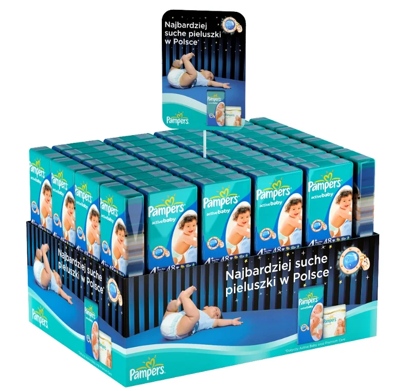 Apache Customized PVC Display Stand for Baby Diapers and Other Baby Products for Baby Stores — view 6