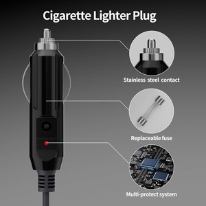 Adaptateur de câble de <span class=keywords><strong>voiture</strong></span> Starlink Mini 12V 24V pour câble d'alimentation DC Starlink Mini, adaptateur de chargeur allume-cigare de <span class=keywords><strong>voiture</strong></span> DC 12V DC - Product Image 4