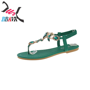 Sandalias de Plataforma con Tiras, Estilo Verano, para Mujer, Sandalias Planas de Moda - Product Image 5