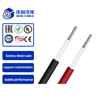 Câble électrique solaire photovoltaïque monoconducteur en cuivre étamé, isolation sans halogène, norme australienne SAA DC1500V, 62930 IEC131 H1Z2Z2-K
