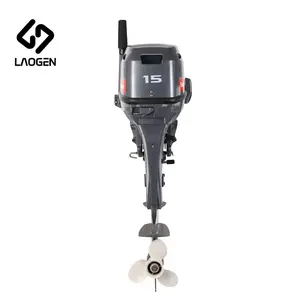 Laogen Outboard Engine Enduro15 With Yamaha Outboard Motor 2 Stroke 15hp 6B4 Marine Engine Boat Motor