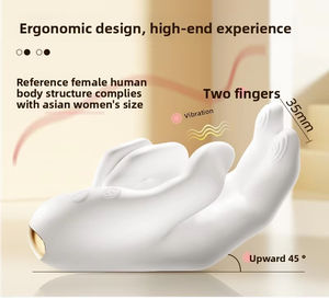 อุปกรณ์เสริมความสุขทางเพศรูปดอกกุหลาบพร้อมลิ้นสั่นสะเทือน กระตุ้นหัวนมและคลิตอริส ดูดและเลียคล้ายการใช้ปาก - Product Image 3