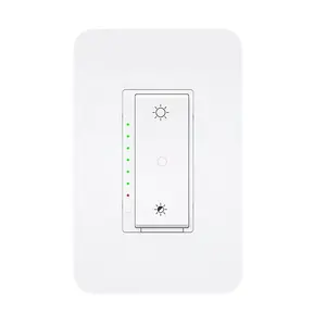 Milfra US 120 Style Physical Button 6 Grade Dimming 3 way Smart wifi smart dimmer switches australia