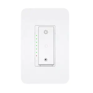 Milfres interruptores inteligentes wifi, botão físico de 6 graus, regulação inteligente, 3 vias, wifi, regulação do fluxo luminoso, austrália, 120