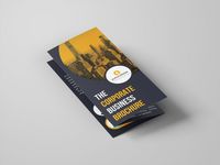 Impression offset de brochures, dépliants et livrets personnalisés en format A3, A4, A5, A6 avec laminage mat tri-plié