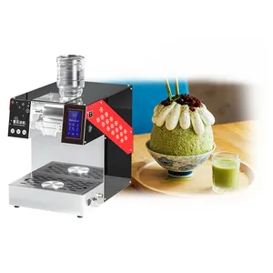 Hengzhi Factory Outlet Sản xuất tại Trung Quốc 360kg/24h nước làm mát ice Bingsu Máy Ice cạo máy cho uống