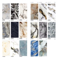 Dalles de porcelaine en onyx bleu brillant, résistantes à l'humidité, pour murs et sols, carreaux d'intérieur modernes et luxueux pour centres commerciaux, villas et hôtels