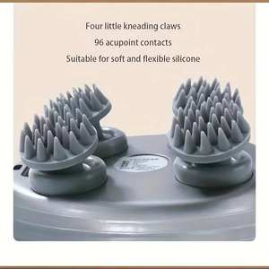 Masseur électrique sans fil portatif de haute qualité personnalisable en gros, outil doux pour la peau pour soulager les maux de tête et le stress - Product Image 4