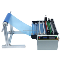 Machine de découpe automatique de rouleaux en feuilles pour papier, PET, PVC, plastique, film DTF, tissu non tissé, à vendre