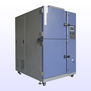 İklim Değişikliği Test Kabini 2 Bölgeli Termal Şok Test Kabini Sıcaklık Değiştirme Test Sistemi Darbe Test Kabini - Product Image 4