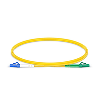 Câble de cordon de raccordement à fibres optiques LC APC LC UPC Simplex monomode PVC G652D 3.0mm 5m cordon de raccordement à fibres optiques