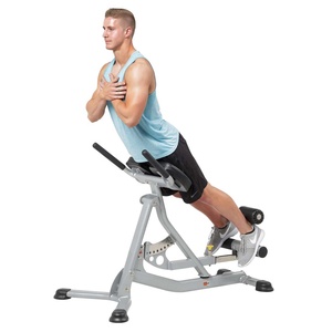 VIGFIT banc d'hyperextension réglable équipement de gymnastique à domicile Hyper <span class=keywords><strong>chaise</strong></span> <span class=keywords><strong>romaine</strong></span> bancs de musculation dos exercice abdominal - Product Image 6