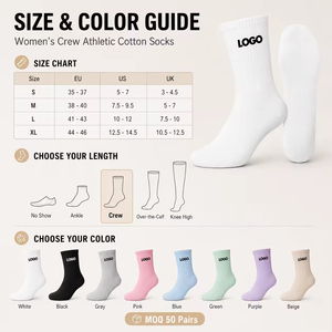 Échantillon Gratuit Chaussettes de Sport Blanches Personnalisées de Qualité Luxe avec Lettres Brodées sur le Bas – Chaussettes de Gym Personnalisables - Product Image 5
