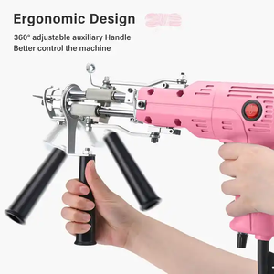 工厂来样定做手工簇绒枪切割和环形绒头簇绒枪簇绒枪绣花机家用地毯编织机 - Product Image 4