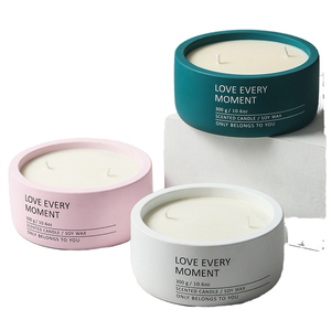 <span class=keywords><strong>Portacandele</strong></span> in <span class=keywords><strong>ceramica</strong></span> colorato all'ingrosso con Logo stampato decorazione di nozze contenitori di candela in <span class=keywords><strong>ceramica</strong></span> - Product Image 2
