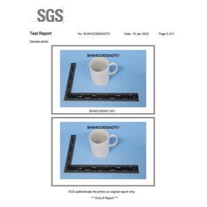 Taza Blanca Lisa para Sublimación en Oferta, Taza de Cerámica Blanca de 11 oz, Dimensiones Personalizables, Tazas de Café con Logotipo - Product Image 3