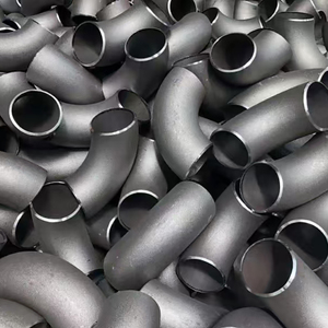 Coude en acier forgé robuste à 45 degrés API 6D pour la transmission et la distribution de pétrole et de gaz par pipeline - Product Image 4