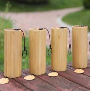 Campana de <span class=keywords><strong>Viento</strong></span> Retro Art Deco Ecológica, Removible, de Manivela, para Meditación en el Hogar, Canciones, <span class=keywords><strong>Poemas</strong></span>, Sonidos Curativos - Product Image 4