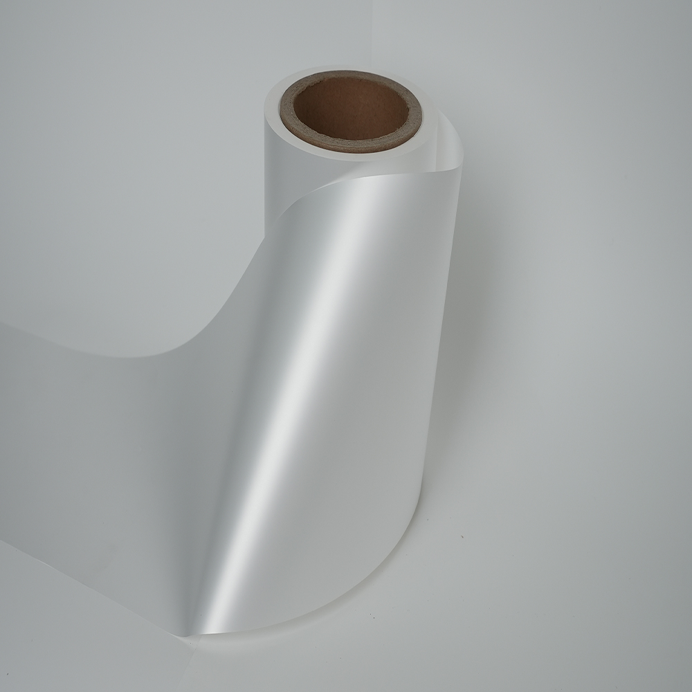 Custom Size PET Film Roll Self-Adhesive Matte/Opaque/Colored with Acrylic Medical Pressure Sensitive Adhesive Soft OEM Accepted