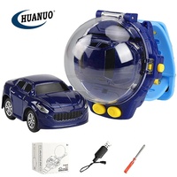 Mini montre de voiture télécommandée en alliage 2.4 GHz pour enfants, jouets de voiture