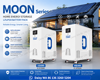 2026 Europe US Docan Moon 32kwh 48kWh 51.2V 628Ah 942Ah 50kWH Batterie Lithium LiFePO4 Pack Extincteur Stockage d'énergie ESS