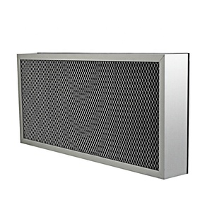 Clean-Room Mini Pleated <strong>HEPA</strong> H13/H14 <strong>Filter</strong> 99.99% Efficiency 0.3um Porosity Customizable Dimensions 2000CFM Panel <strong>Filter</strong> - Product Image 2