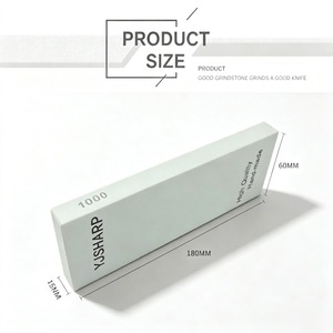 ADAEE corindone materiale pietra per affilare coltelli su un lato per coltelli 180*60*15mm - Product Image 6