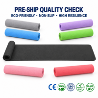 Tapis de yoga EVA personnalisé avec logo hôtelier pour les programmes de bien-être des chambres d'hôtes, les centres de fitness, le Pilates et les exercices d'étirement