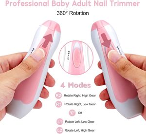Coupe-ongles pour bébé avec logo personnalisé, lime à ongles électrique pour bébé, soin des ongles pour bébé, coupe-ongles pour nouveau-nés et tout-petits, kit de soin des ongles pour orteils et doigts - Product Image 3