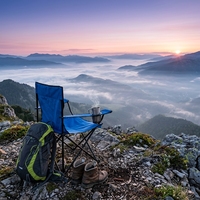 Fauteuil pliant d'extérieur moderne et léger, chaise de plage portable pour les voyages, la pêche, le jardin, les pique-niques, le camping