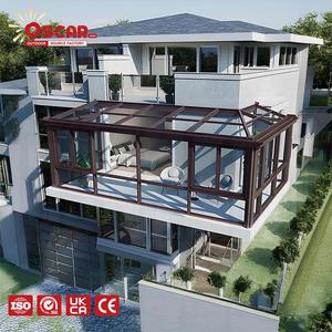 Solárium de Vidrio y Aluminio con Función de Veranda, Ideal para Relajación al Aire Libre y <span class=keywords><strong>Cultivo</strong></span> de Plantas en China - Product Image 1