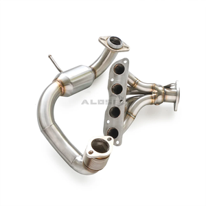 Труба выхлопная автомобильная, подходит для Toyota <span class=keywords><strong>Mr2</strong></span> MR1. 8 2000-2005 выхлопной системы из нержавеющей стали - Product Image 2