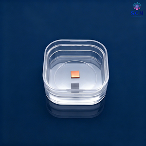 <span class=keywords><strong>Plaquette</strong></span> de cuivre monocristallin de taille OEM 5*5*0.5mm, tolérance d'<span class=keywords><strong>angle</strong></span> de cristal précise, haute conductivité, substrat monocristallin de Cu - Product Image 3