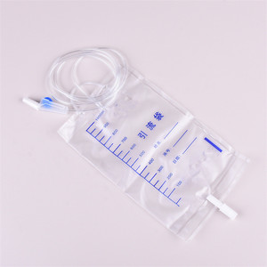 Sacca per Raccolta Urina Monouso in PVC Sistema di Drenaggio Sacca Urinaria Sterile per <span class=keywords><strong>Kit</strong></span> Cateterizzazione Uretrale 1000ml Veterinario - Product Image 5