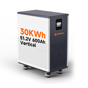 Batería de Iones de Litio de 30kwh 51.2V, 48V 314Ah 600Ah 900Ah 16S2P, Batería de 30Kw 46Kwh para Hogar, Montaje en Suelo, Más Vendida - Product Image 1