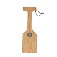 Outil de nettoyage pour barbecue personnalisé, grattoir en bois pour barbecue, brosse en bambou pour nettoyer le barbecue, pour cuisine extérieure