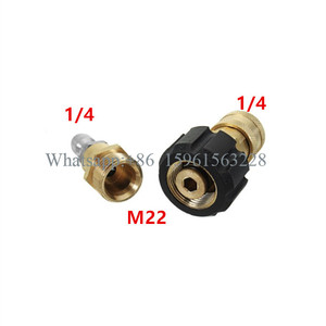 Un ensemble M22 Fil Connecteur de <span class=keywords><strong>Lance</strong></span> de Mousse et <span class=keywords><strong>Nettoyeur</strong></span> <span class=keywords><strong>Haute</strong></span> <span class=keywords><strong>Pression</strong></span> à Dégagement Rapide - Product Image 3