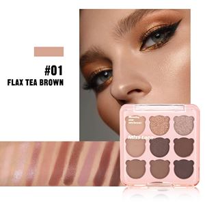 Maquillaje de Ojos Miss <span class=keywords><strong>Lara</strong></span> Bear, Contorno de Ojos Diario, Textura de Polvo Fina y Sedosa, Fácil de Difuminar y Polvo que No se Desprende - Product Image 3