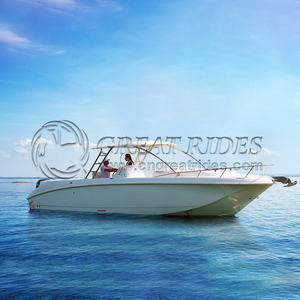 Barco de pesca comercial Cabina de 32 pies Casco de fibra de vidrio Crucero de lujo y <span class=keywords><strong>Yate</strong></span> <span class=keywords><strong>Precio</strong></span> bajo - Product Image 2