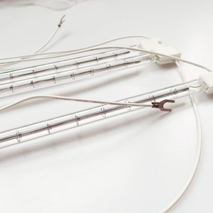 Tubo de cuarzo transparente de cerámica de último diseño, 500W, luz halógena cercana, lámpara de calor infrarroja para comida de peluquería - Product Image 4