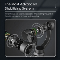 Stabilisateur de caméra Takenoken, cardan à 3 axes, trépied portable pour téléphone, suivi du visage, stabilisateur pour YouTube, TikTok, diffusion en direct