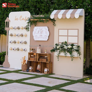 Support de toile de fond portable en acrylique couleur personnalisée pour la présentation de costumes, idéal pour les baptêmes de bébé, les baby showers et les fêtes d'anniversaire - Product Image 3