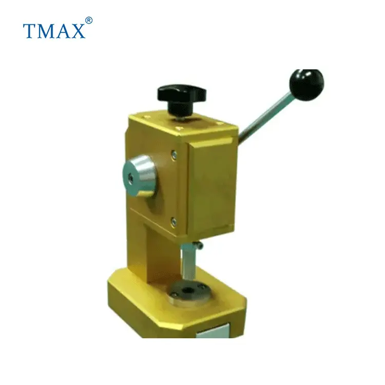 Tmax Merk Lab Kleine Handleiding Knop Batterij Disc Ponsen Cutter Snijmachine Voor Coin Cell Vergadering