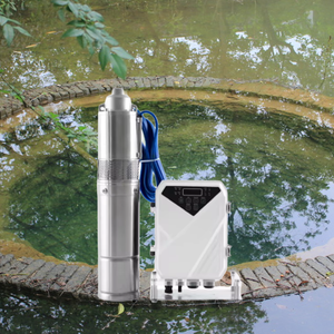 Sistem Pompa Sumur Dalam Tenaga Surya 180M Head Pompa Submersible dengan Pengontrol <span class=keywords><strong>MPPT</strong></span> - Product Image 2