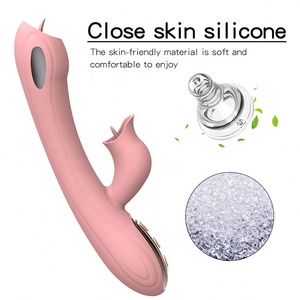 Girlspower 2023 Nouveau 3 Couleurs Multiple Fréquence Usb Double Langue Lèche Vibrateur Sex Toys Pour Femmes <span class=keywords><strong>G</strong></span>-spot Avec Choc Électrique - Product Image 5