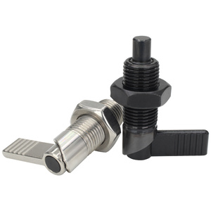 <b>Stainless</b> <b>Steel</b> Carbon <b>Steel</b> L-Shaped Indexing <b>Pin</b> Rotary Plunger Stop Spring Self-Locking SPXVBK - Product Image 5