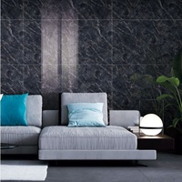 Carreaux de sol en céramique luxueux à texture marbrée antidérapants 600x1200mm pour salons modernes, hôtels, villas, salles de bain