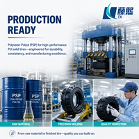 Polyol de polyester PSP en provenance directe d'usine, matière première pour pneus pleins en PU durables et mousse