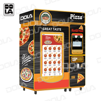 DOLA Pizza Cuisson Distributeur Automatique Comptoir D'affaires Bande Transporteuse Four À Pizza Kiosque À Pizza